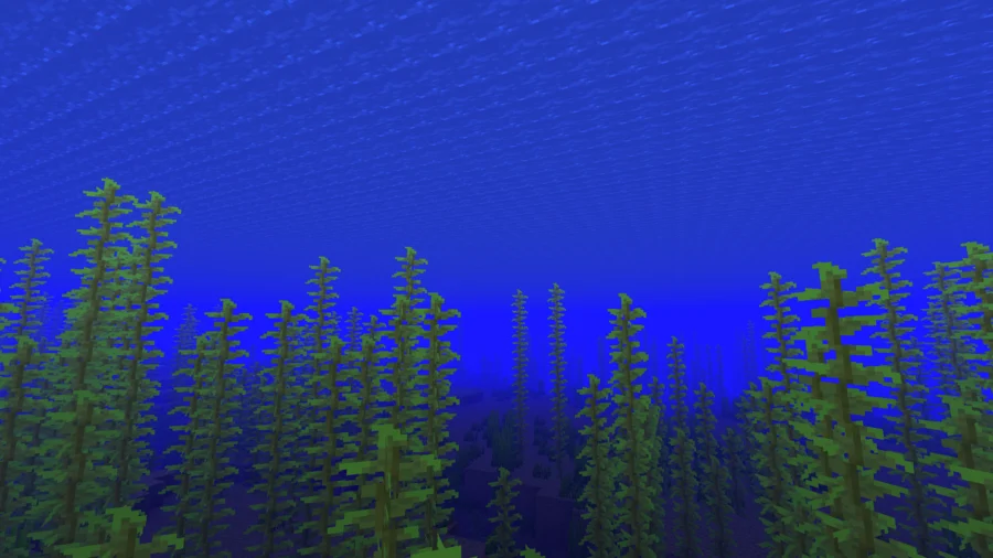 Vanilla Shaders comparison underwater