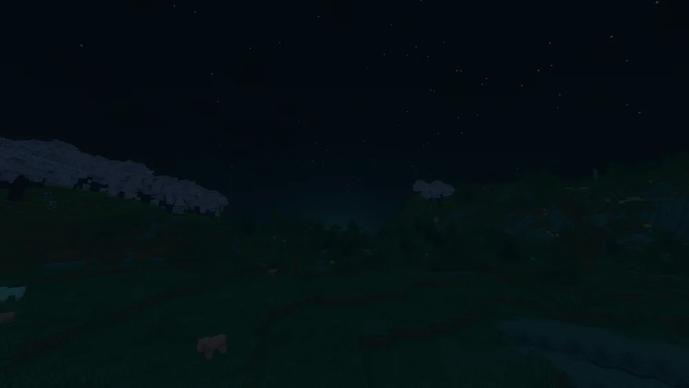 Bloop Shaders Comparison night