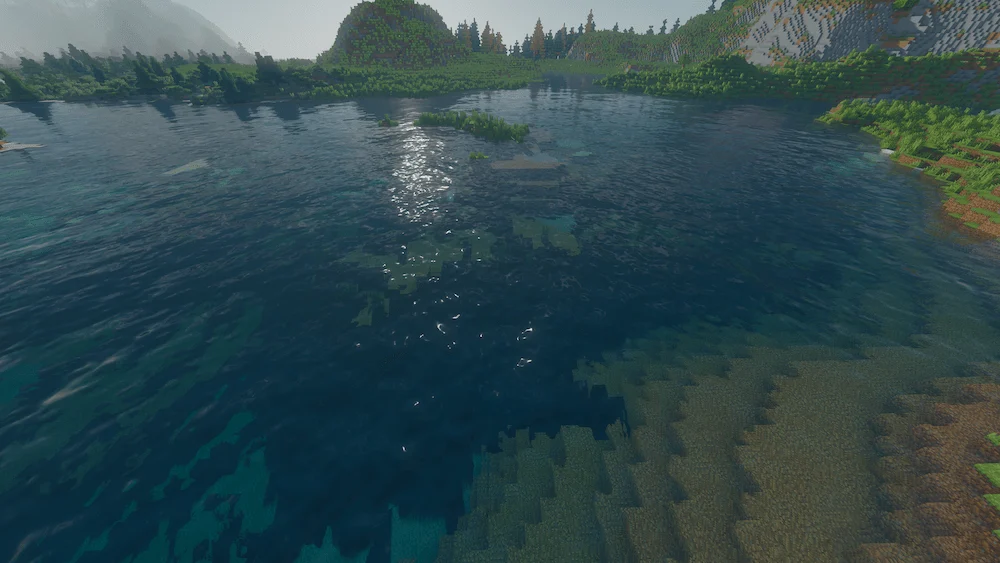 Bloop Shaders Comparison water