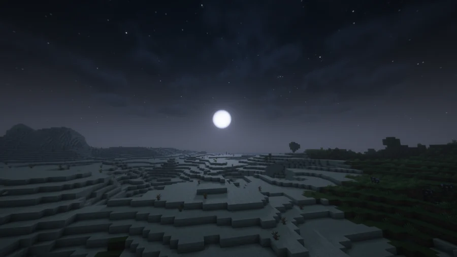 Complementary Unbound Shaders night