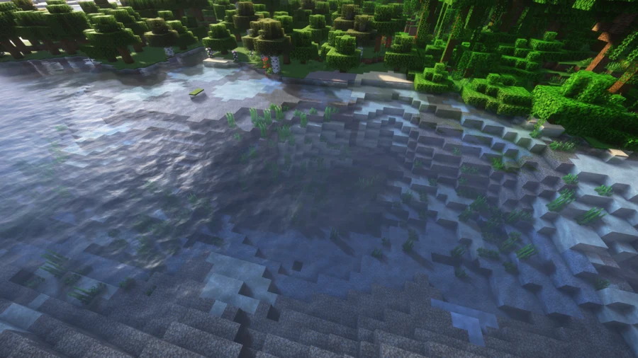 Complementary Unbound Shaders water