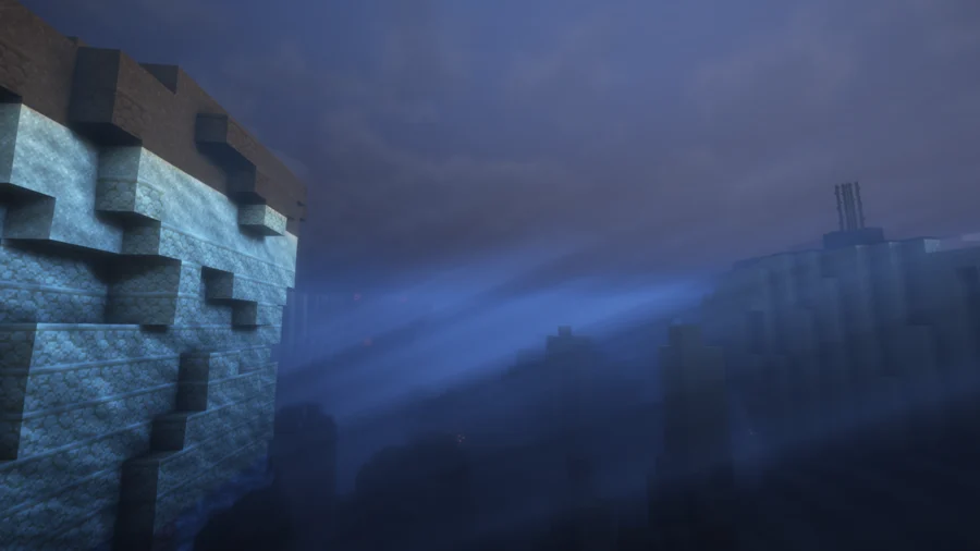 Complementary Unbound Shaders underwater