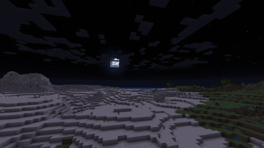 Vanilla Shaders night