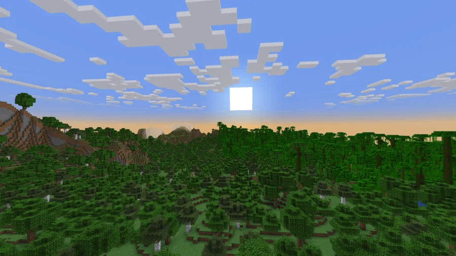 Vanilla Shaders sunset
