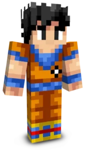 Goku Base Form Minecraft Skin