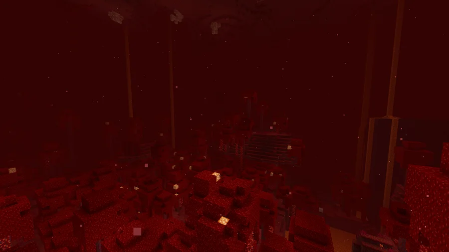 Vanilla Shaders Comparison nether