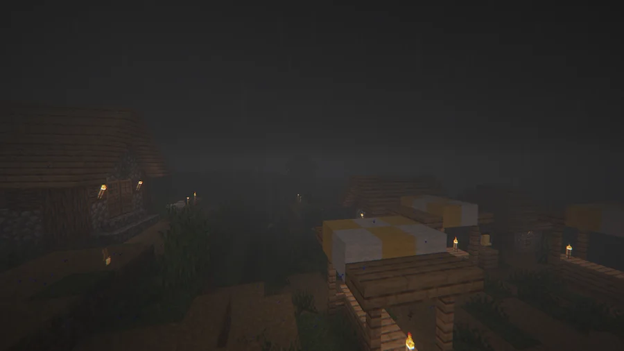 Insanity Shaders Comparison rain