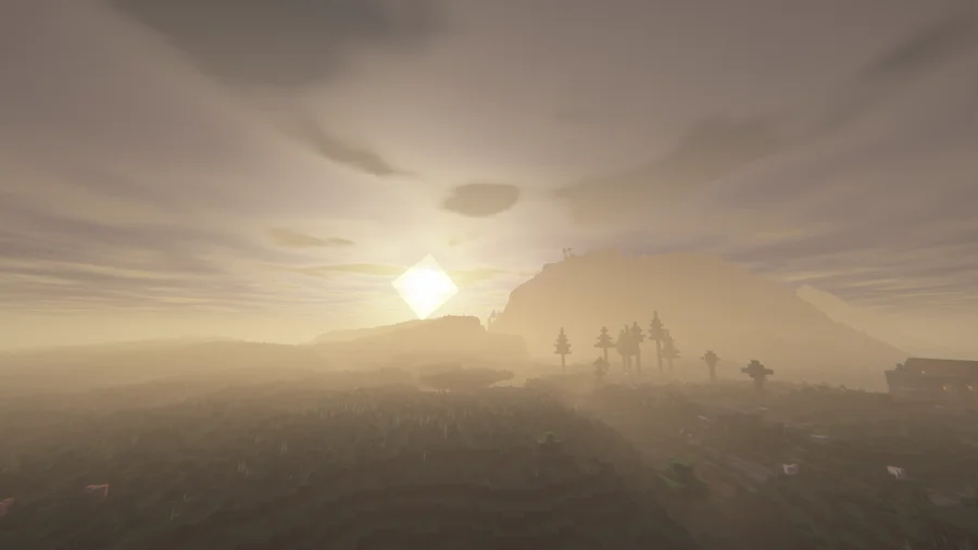 Insanity Shaders Comparison sunset