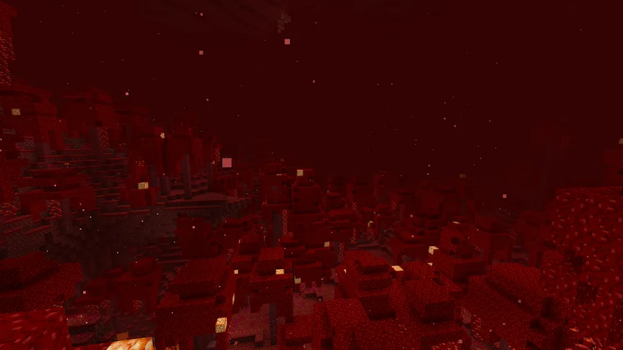 Vanilla Shaders Comparison nether