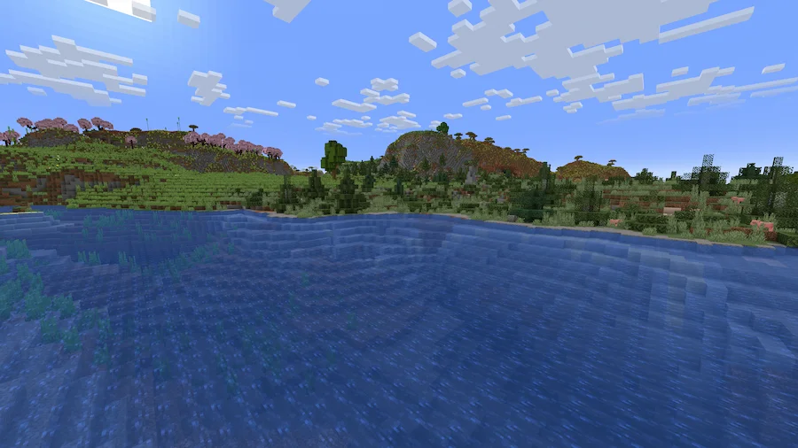 Vanilla Shaders Comparison water