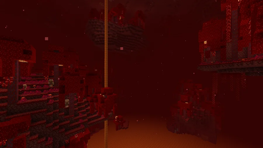 Vanilla Shaders Comparison nether