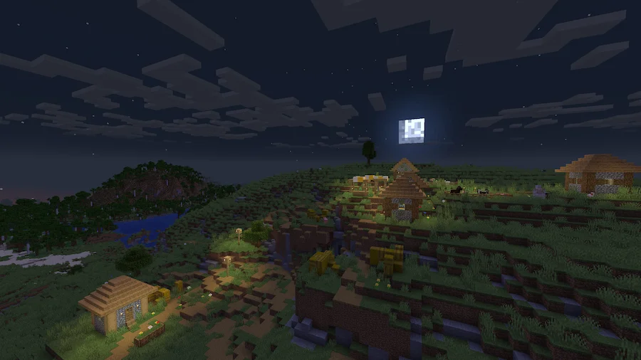 Vanilla  Shaders Comparison night