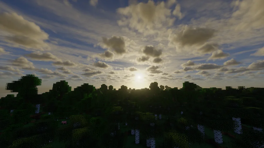 Noble Shaders sunset