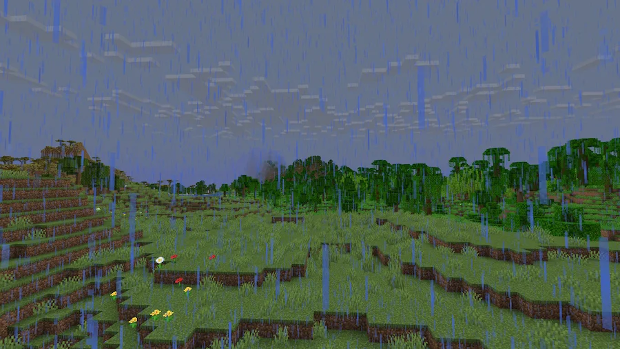 Vanilla Shaders rain