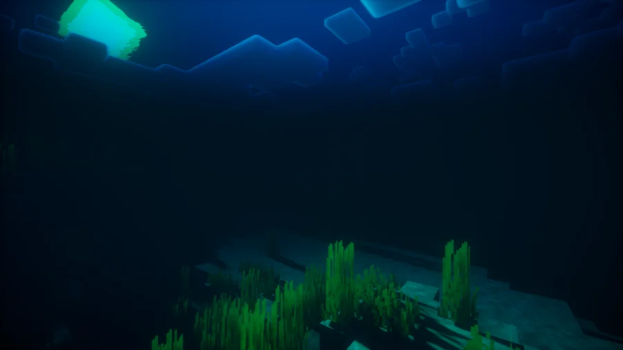 Nostalgia Shaders Comparison underwater