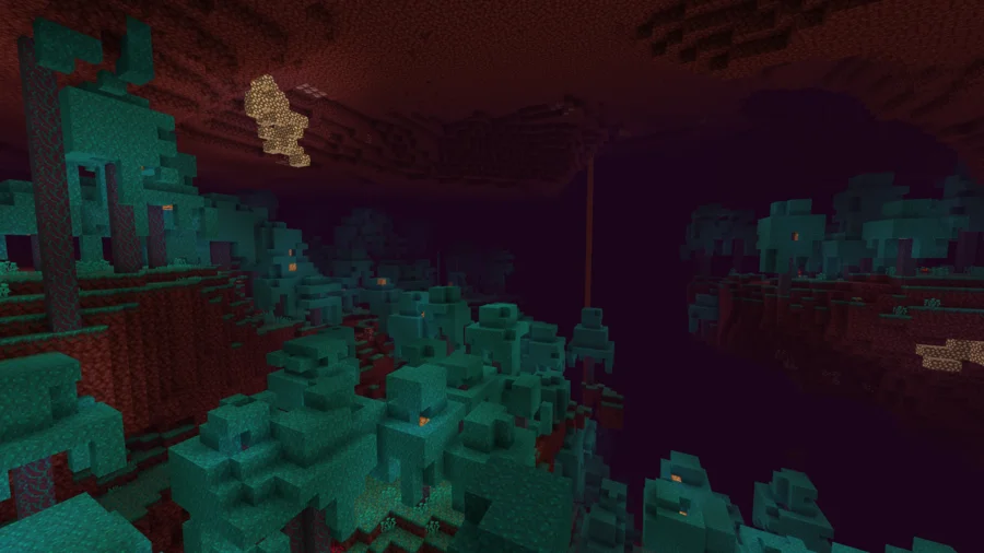 Vanilla Shaders Comparison nether