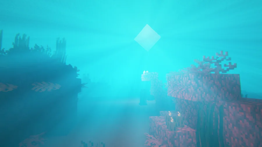 OPAL Shaders comparison underwater