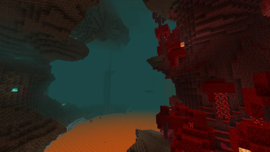 Vanilla Shaders Comparison nether