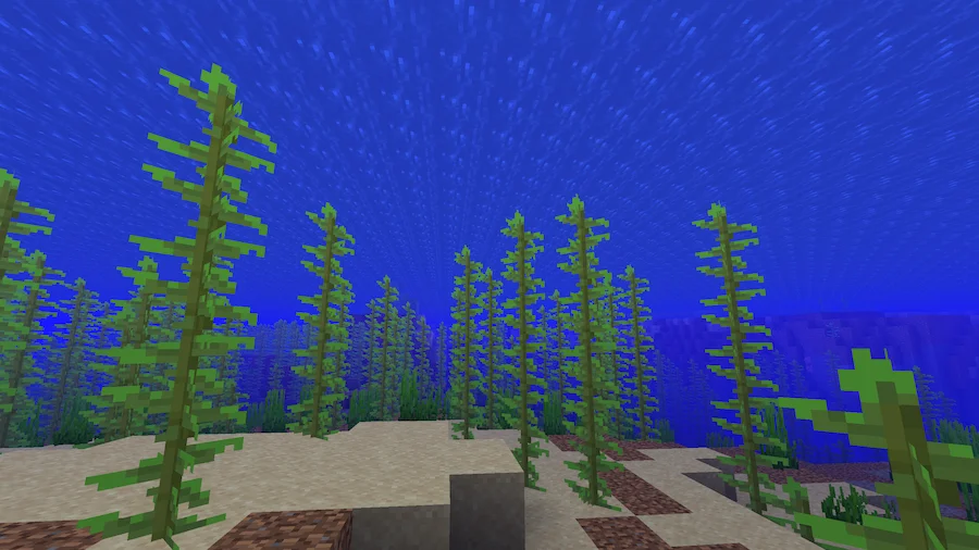Vanilla Shaders Comparison underwater