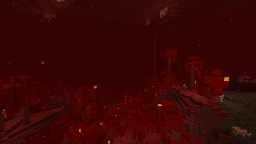Vanilla Shaders Comparison nether