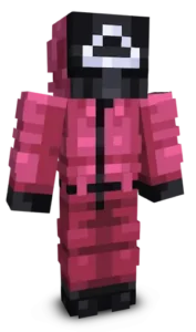 Squid Game Guard Minecraft Skin