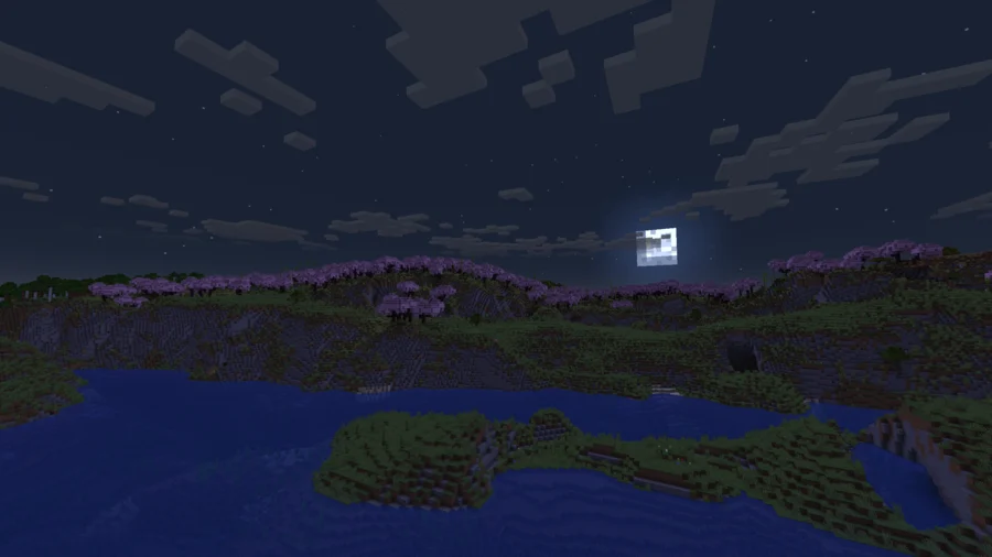 Super Duper Vanilla Shaders comparison night