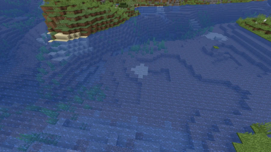 Super Duper Vanilla Shaders comparison water