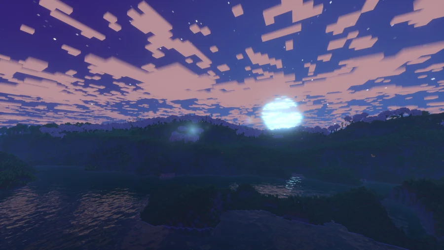 Super Duper Vanilla Shaders comparison night