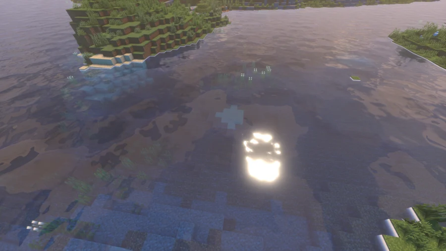 Super Duper Vanilla Shaders comparison water