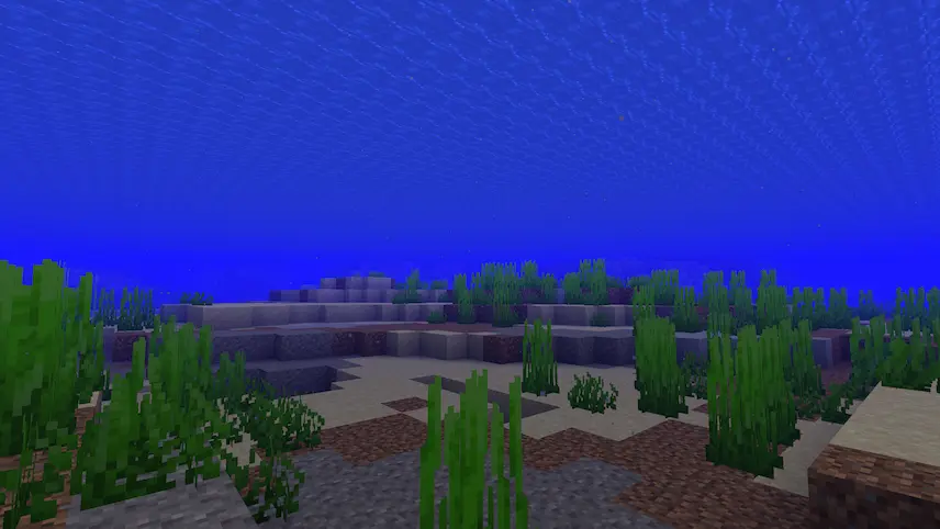 vanilla shaders Underwater