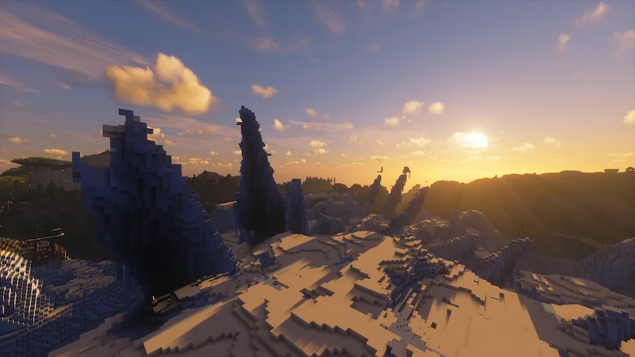 FastPBR Shaders Comparison sunset