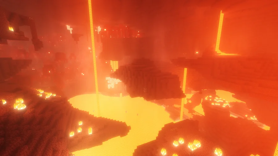 Solas Shaders compare nether