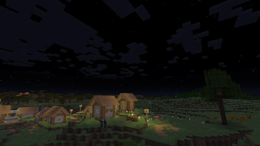 vanilla Shaders compare Night