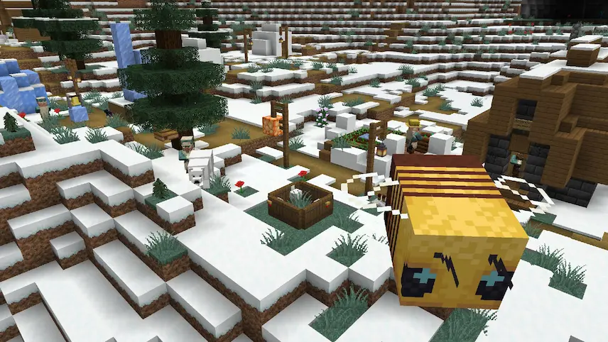 snow village