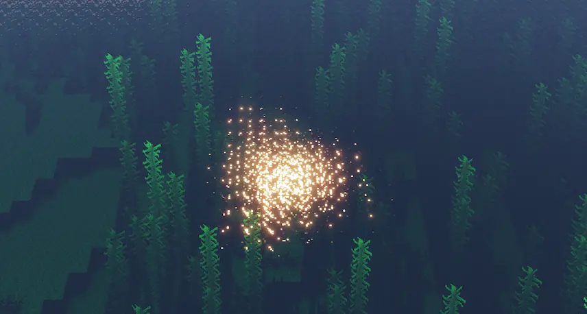 sun on water