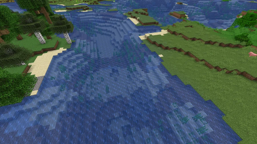 Vanilla Shaders comparison water