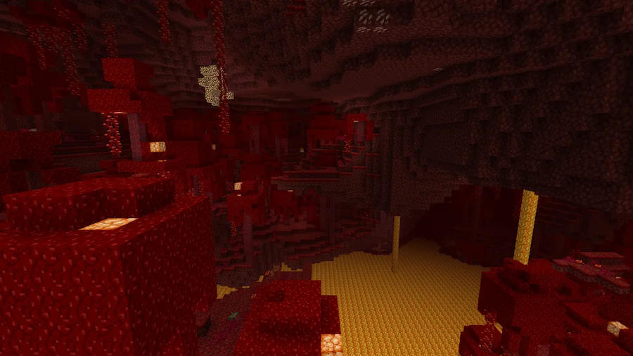 Vanilla Shaders comparison nether