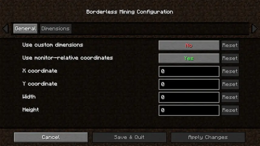 more options