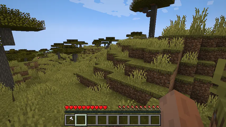 no crosshair
