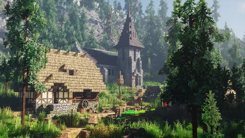 medieval village
