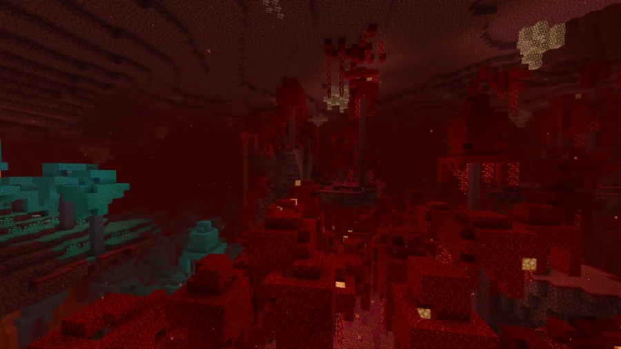Vanilla Shaders comparison nether