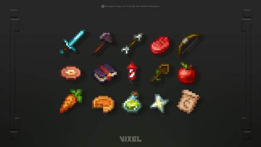 some items textures