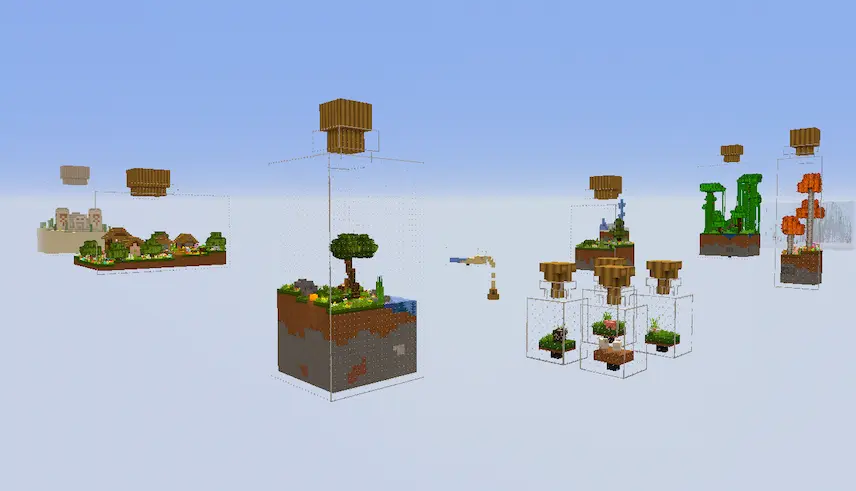 biomes in jars