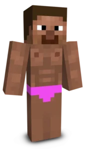 Beach Day Steve Minecraft Skin