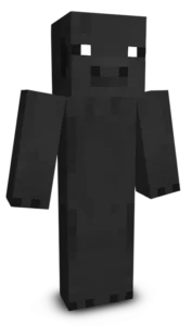 Black Pig Minecraft Skin