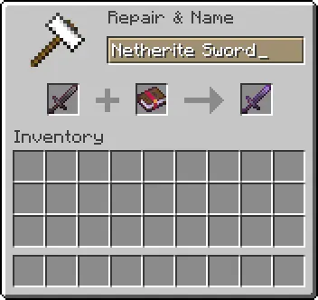 enchanting sword