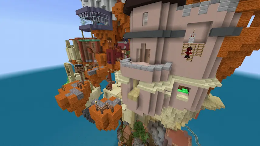 Parkour on middle