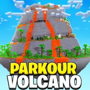Parkour Volcano Minecraft Map