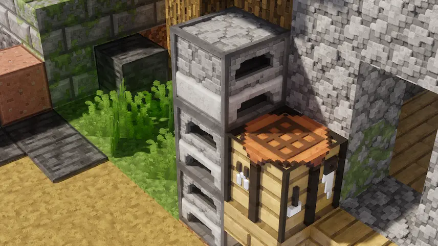 furnace and crafting table
