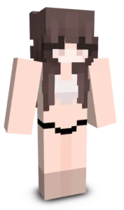 Summer Bikini Girl Minecraft Skin